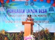 Pj Bupati Pulau Morotai Hadiri Penilaian Lomba Desa