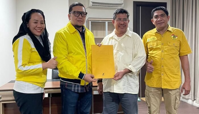 Resmi Kantongi B1KWK Partai Golkar, Pasangan Bahrain-Umar Siap Tarung di Pilkada Halsel 2024